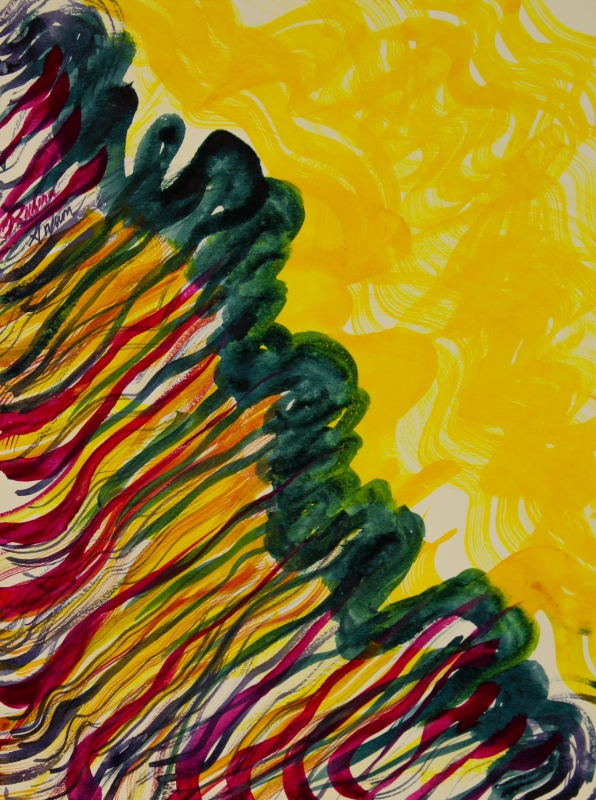 Anguish Resolved by artist Rubina Anjum